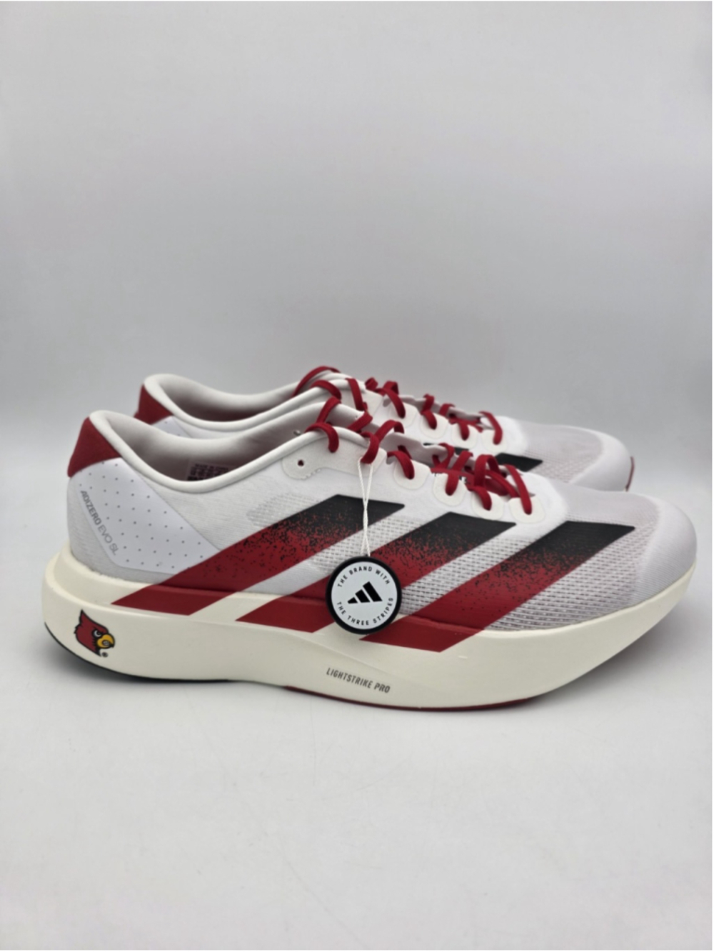 Adidas Adizero EVO SL 'Louisville Cardinals' JQ4567 Men’s Size 14